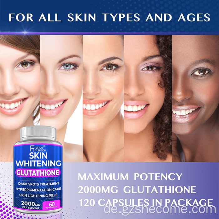 Whitening-Anti-Aging-Effekt Glutathion-Whitening-Kapseln